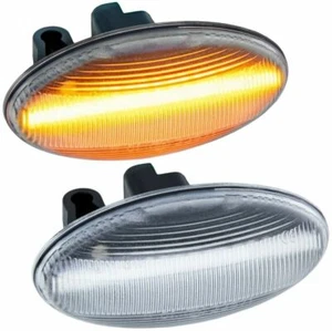 2x LED SEITENBLINKER für PEUGEOT 107, 108, 1007, 206, 307, 407, 607 Klarglas - Picture 1 of 3