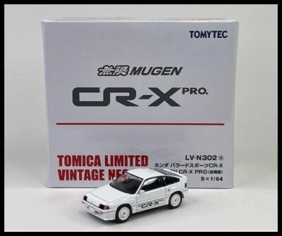 Tomica Limited Vintage NEO LV-N302a Honda BALLADE SPORTS CR-X MOUGEN PRO TOMYTEC Foto 1 de 4