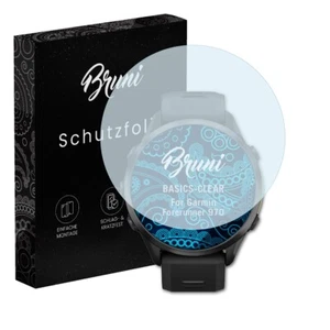 Bruni 2x Folie für Garmin Forerunner 970 Schutzfolie Displayschutzfolie - Zdjęcie 1 z 8