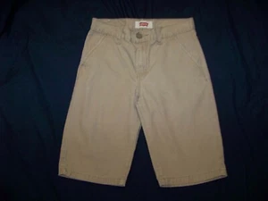 Boys Levi's Khaki Jean Shorts - 14 Reg - Picture 1 of 8