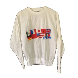Insane rare 1982 Epcot center pullover Long Sleeve Shirt Disney - Picture 1 of 6