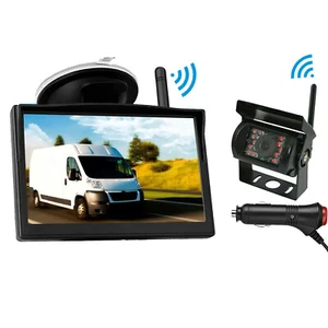 5" Wireless Monitor Reversing Backup Camera Rear View Kit For Truck Caravan RV - Picture 1 of 13