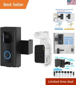 Convenient No-Drill Mount for Blink Video Doorbell - Travel-Friendly Design - Picture 1 of 9