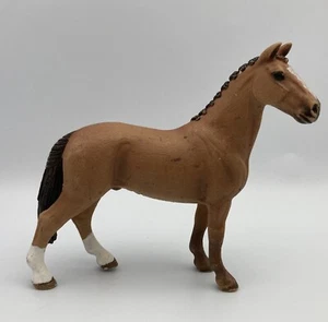 Schleich Brown HANOVERIAN STALLION Gelding Horse Figure 2016 Retired 13837 - Picture 1 of 4