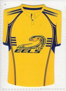 π₯2007 NRL SELECT INVINCIBLE JERSEY INSERT EELS CHECKLIST GC109 π₯ - Picture 1 of 1