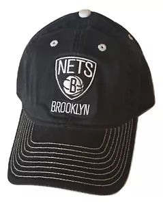 Adidas NBA Brooklyn Nets Kappe entspannte Passform Slouch verstellbare Mütze - Bild 1 von 5