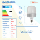 LED Bulbs - Studio Photography & Video | 94 CRI 5500k White E27 | Softbox Lights
