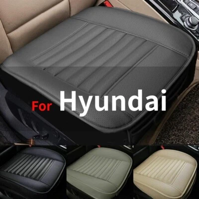 Funda de asiento delantero de coche para Hyundai cuero PU medio/completo envolvente cojín alfombrilla almohadilla Foto 1 de 4