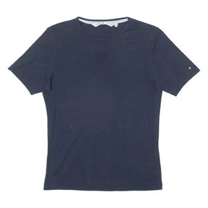 TOMMY HILFIGER Womens T-Shirt Blue Crew Neck M - Picture 1 of 6
