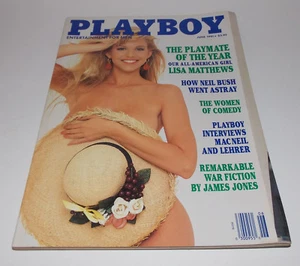 Playboy Magazin Juni 1991 Ausgabe Lisa Matthews Saskia Linssen Vintage komplett - Bild 1 von 2