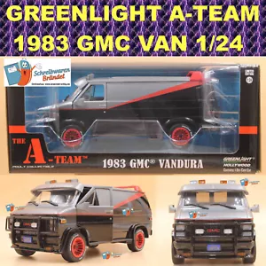 GREENLIGHT A-TEAM 1983 GMC VANDURA - 1:24 - B.A. BARRACUS #84072 - SMITH - FACE - Bild 1 von 9