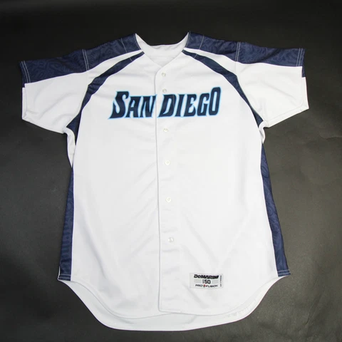 San Diego Toreros DeMarini Practice Jersey - Baseball Men's White/Navy Used Cover