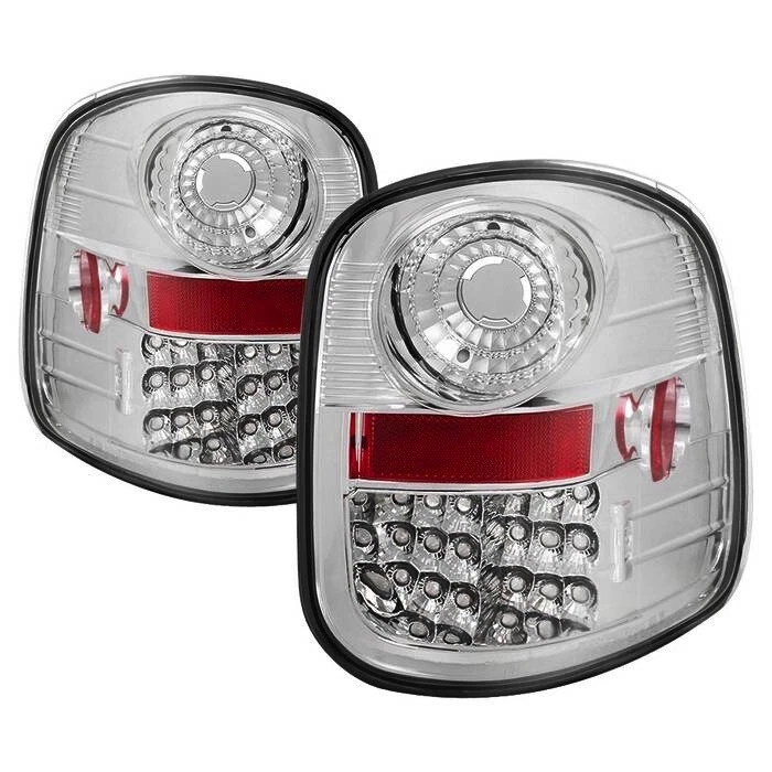 Spyder LED Tail Lights 5003416 for Ford F-150 with Chrome Lens - Image 1 of 1