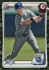 Carte da baseball Bowman 2020 - Prospects MIME PARALLELO (1-100) ~ Scegli la tua carta - Foto 1 di 41