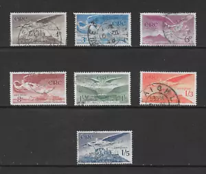 IRLANDA SCOTT C1 - C7 JUEGO USADO - EMISIÓN CORREO AÉREO 1948/1965 - Imagen 1 de 2