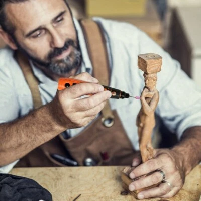 Cordless Rotary Tool Kit Lithium-Ion Battery Powered 3 Speed - Image 1 of 4