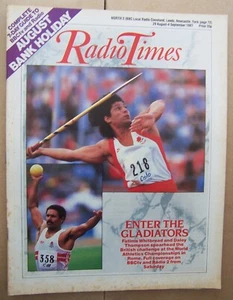 Radio Times/1987/Fatima Whitbread/Daley Thompson/Carl Lewis/Mussolini/Five-Star/ - Bild 1 von 10