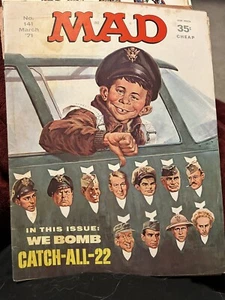 Vintage MAD Magazine Issue No. 141 March 1971 - Picture 1 of 1