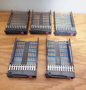 5 piezas 2.5" SAS SATA Servidor Disco Duro Caddy Bandejas HP ProLiant G6 G7 G8 - 371589 - Imagen 1 de 11
