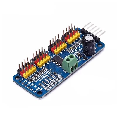 PCA9685 16 Channel 12 bit PWM Servo Motor Driver I2C IIC Module for Arduino