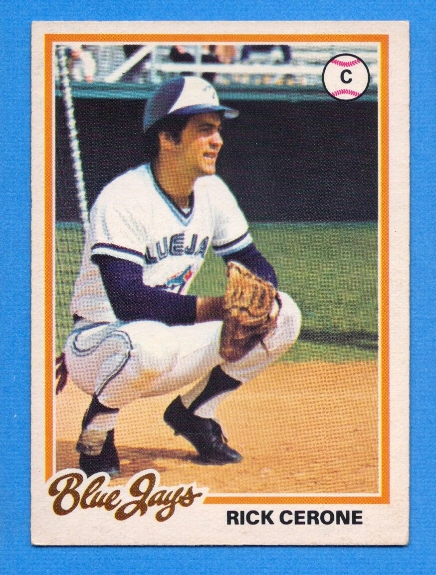 1978 O-Pee-Chee #129 Rick Cerone EX+ Blue Jays