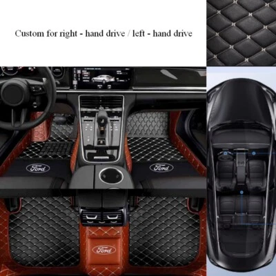 FIT For Ford Escape Custom Auto Liner Rugs Car Floor Mats Waterproof Carpets - Изображение 1 из 4