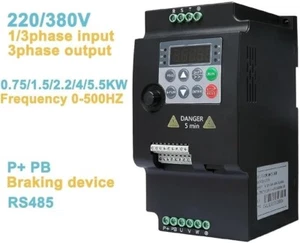 frequency inverter 380V Economical VFD Variable Frequency Drive 220V Converter I - Picture 1 of 2