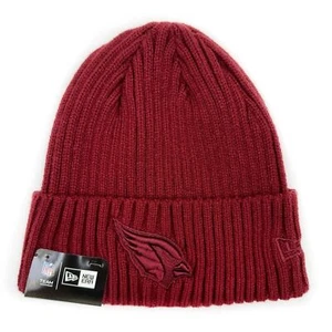 New Era Arizona Cardinals Beanie Hat Mens Womens NFL Fan Gear Gift Red - Picture 1 of 6