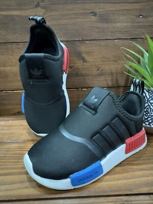Adidas NMD •FitFoam Ortholite• 360 Zapatillas sin cordones para niños pequeños B EE6355 Talla 6,5K Foto 1 de 4
