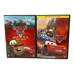 Disney Pixar 2 DVD/Blu-Ray Lot Cars 1 & 2 (Blu-Ray) & Maters Tall Tales (DVD) - Bild 1 von 8