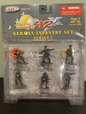 2001 Ultimate Soldier 1:32 WWII German Infantry "Series 1" 21st Century Toys FIG Cover