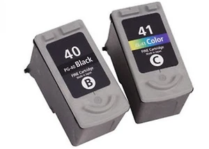 PATRONEN PG-40 + CL-41 REGENERIERT FÜR CANON PIXMA IP2200 PG40  - Bild 1 von 1