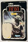 Vintage Kenner 1983 Star Wars Return of the Jedi Yoda Card back No. 38310