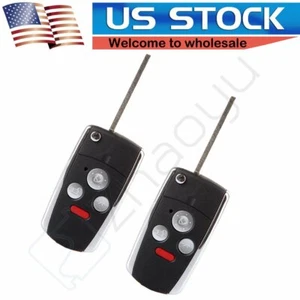 2X Remote Uncut Flip Folding Entry Key Shell Case For Honda Accord 3+1 4 Button - Picture 1 of 8