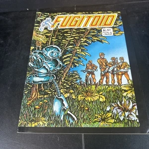 FUGITOID #1 (1985) MIRAGE MAGAZINE COMIC TMNT TRICERITONS 1ST APPEARANCE - Picture 1 of 2