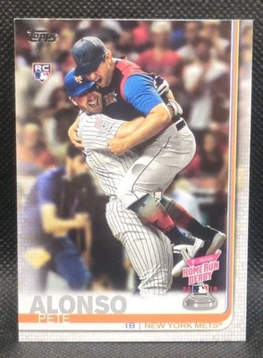 Pete Alonso 2019 Topps Update #US262 RC Home Run Derby Rookie Card New York Mets - Image 1 of 2