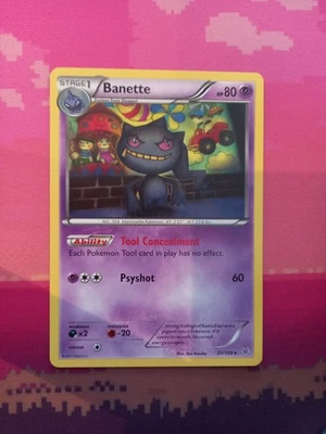 Pokemon Card Banette Roaring Skies Rare 31/108 Near Mint - Image 1 of 2