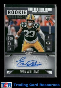 Panini Contenders Optic #194 Evan Williams 2024 automático - Imagen 1 de 2