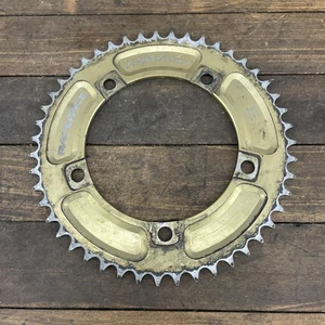 Race Face Decadence Chainring 47T 130 BCD 1/8" Fixie Track Single Speed Gold - Picture 1 of 9
