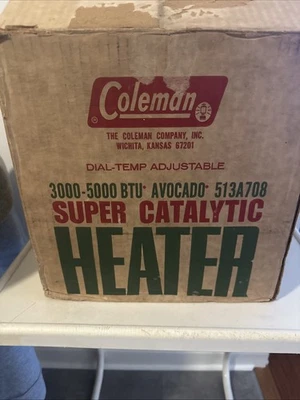 Calentador Coleman 3000-5000 BTU Foto 1 de 4