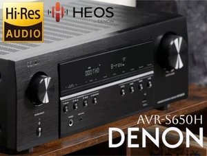 DENON AVR-S650H Network 5.2 Receiver HEOS AirPlay2 Bluetooth HiRes eARC 4k UHD - Bild 1 von 5