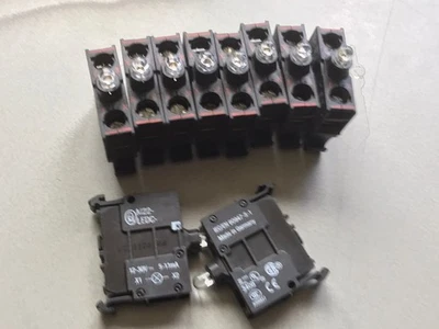 10 x élément LED Moeller rouge, fond M22-LEDC-R - Photo 1/4