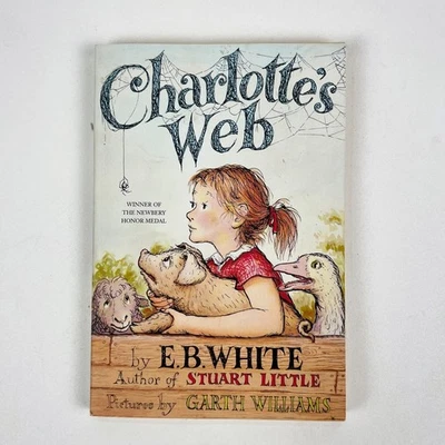 Charlotte's Web E. B. White Paperback Novel - Image 1 of 3
