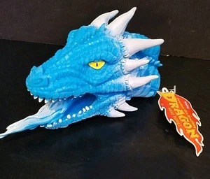 Dragon Hand Puppet Rubber Toy Children Play Imagination New With Tags Schylling - Picture 1 of 7
