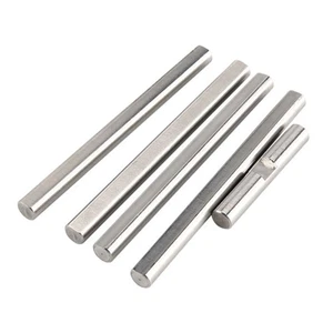 Steel Rod D Shape Round shaft Grind Flat Linear Rail Customized Length 30mm 60mm - Picture 1 of 8