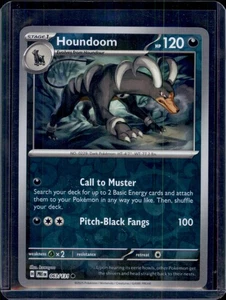 Houndoom SV: Pokémon Evoluciones Prismáticas 063/131 Holograma Inverso Casi Nuevo+ - Imagen 1 de 2