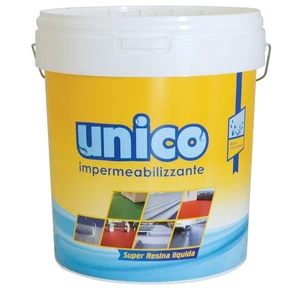 ICOBIT Unico, Super resina liquida impermeabilizzante, Bianco, 1 kg - Foto 1 di 12