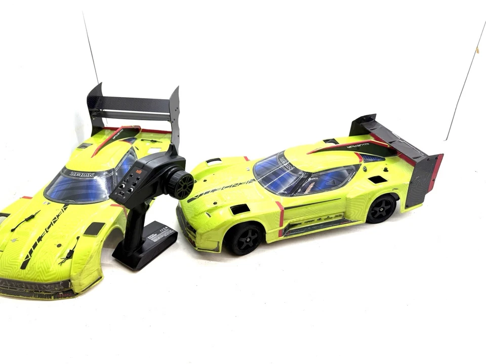 Coche de radiocontrol ARRMA 1/8 Vendetta 4X4 3S BLX sin escobillas todo terreno velocidad Bash Racer con extra Foto 1 de 4