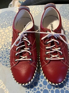 Damenschuhe Corley, Gr. 41, Leder, handgenäht - Bild 1 von 4