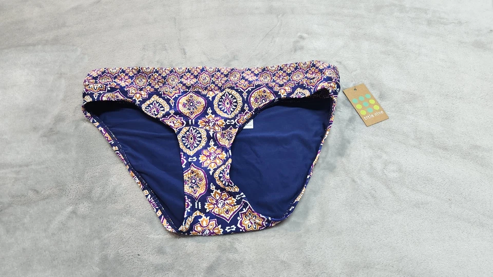Title Nine Small Cobalt Print Porto Lehua Bikini Bottom NWT - Image 1 of 4
